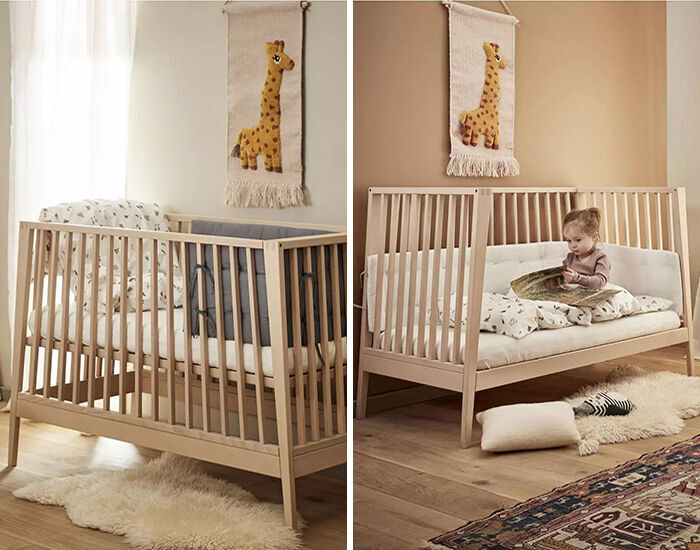 Круглая кроватка-трансформер для новорожденного – купить в Москве в hb-crm.ru