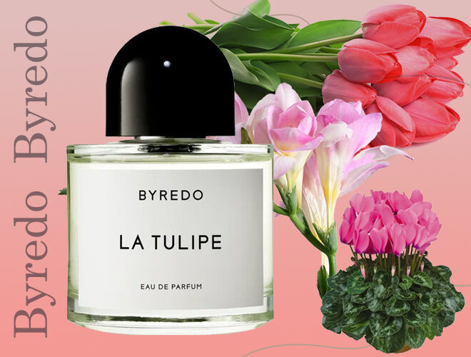 Духи Byredo самые популярные. Byredo la Tulipe пирамида. Байредо духи описание аромата.