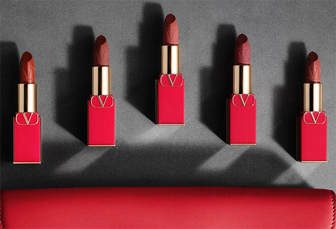 помада valentino rosso