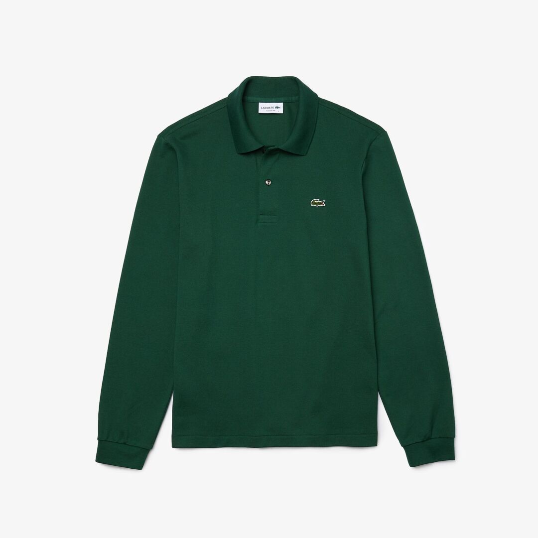 Поло Lacoste Classic fit с длинным рукавом фото 1