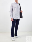 Окрашенные вручную джинсы из эластичного денима CANALI