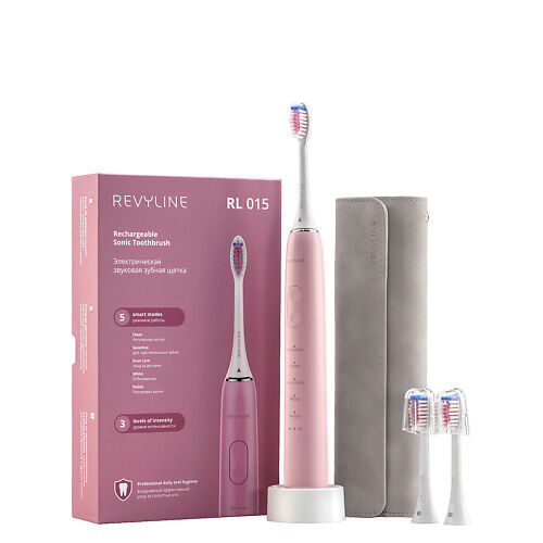 REVYLINE Электрическая звуковая зубная щетка Revyline RL 015 Pink MPL075743 фото 1