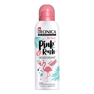 DEONICA Дезодорант Pink Rush FOR TEENS