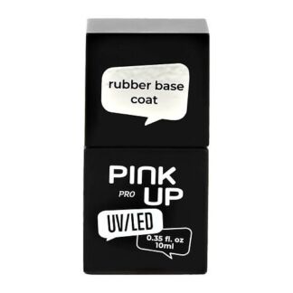 PINK UP Выравнивающая база для ногтей UV/LED PRO rubber base coat каучук