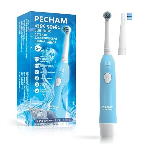 PECHAM Электрическая зубная щетка детская Kids Sonic 5+ MPL072184 фото 1