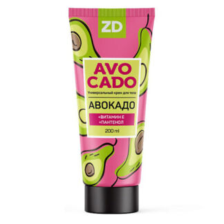 ZD Питательный крем для тела с авокадо