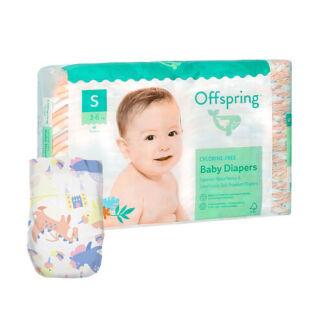 OFFSPRING Подгузники, S 3-7 кг Единороги