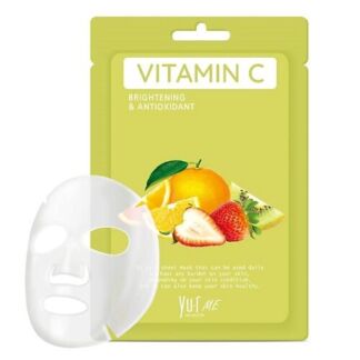 Тканевая маска для лица с витамином С YU.R ME Vitamin C Sheet Mask