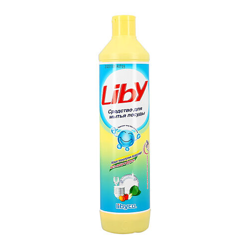 LIBY Средство для мытья посуды Лимон