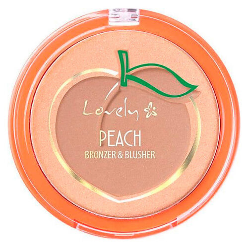 LOVELY Румяна и бронзирующая пудра для лица PEACH BRONZER & BLUSHER MPL026510 фото 1