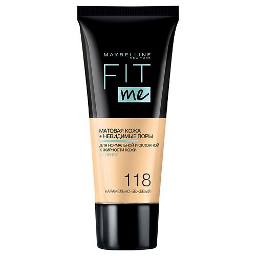 MAYBELLINE NEW YORK Тональный крем для лица "Fit Me", матирующий MAY118600 фото 1