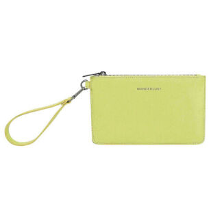 WANDERLUST Клатч Wanderlust Saffiano Yellow