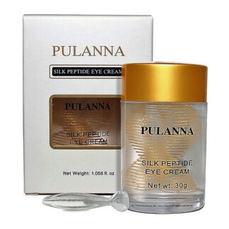 PULANNA Шёлковый крем для век-Silk Peptide Eye Cream, серия Пептиды шёлка