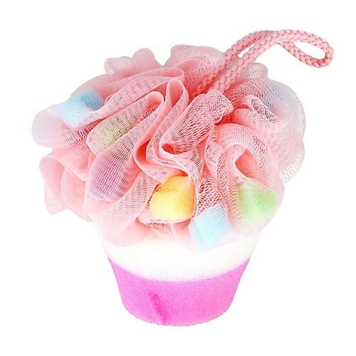 DECO. Мочалка для тела синтетическая (cupcake) MPL020715 фото 1