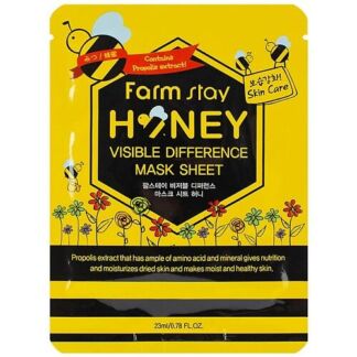 FARMSTAY Маска для лица тканевая с экстрактом меда Visible Difference Mask