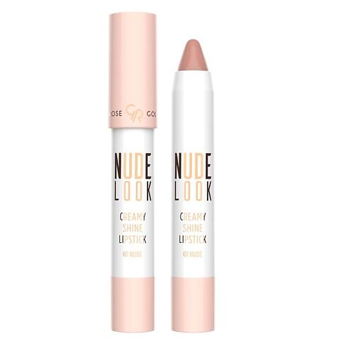 GOLDEN ROSE Помада для губ NUDE LOOK CREAMY SHINE Lipstick MPL023198 фото 1