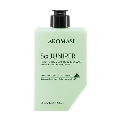 AROMASE Шампунь для волос и тела универсальный 5α Juniper OMA000003 фото 1