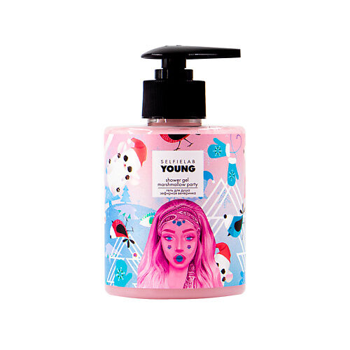 SELFIELAB YOUNG Гель для душа зефирная вечеринка 300 MPL028198 фото 1
