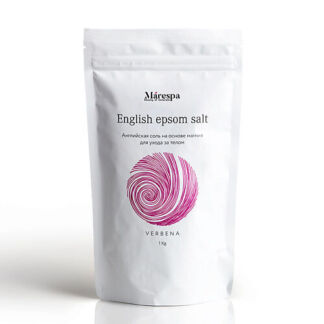 MARESPA Английская соль для ванн с магнием EPSOM с маслами вербены и мандар