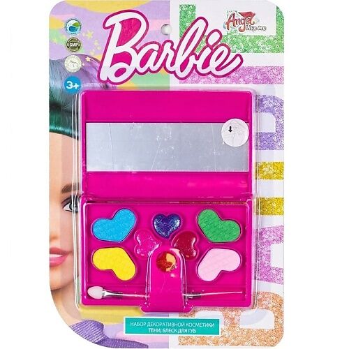 ANGEL LIKE ME Набор детской декоративной косметики Barbie "Клатч"
