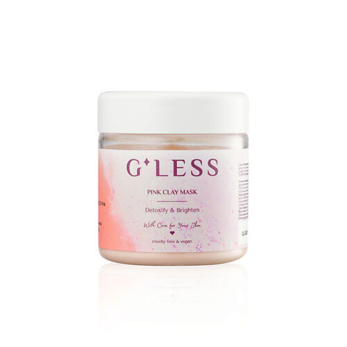 G’LESS Cosmetics Маска из розовой глины