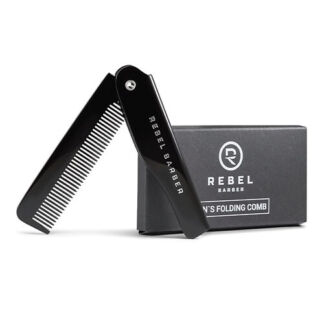 REBEL Расческа для бороды  Folding Beard Comb