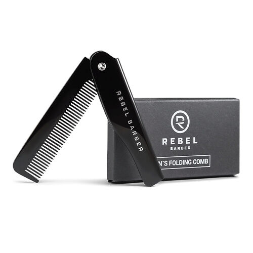 REBEL Расческа для бороды  Folding Beard Comb MPL084298 фото 1