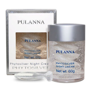 PULANNA Ночной крем с серебром-Phytosilver Night Cream, серия Био-Серебро