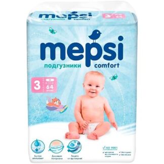 MEPSI Детские подгузники, M (6-11кг)