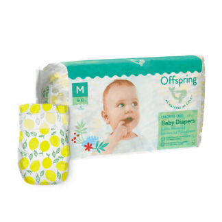 OFFSPRING Подгузники, M 6-10 кг Лимоны