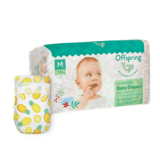 OFFSPRING Подгузники, M 6-10 кг Ананасы