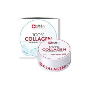 TETE COSMECEUTICAL Патчи для глаз  100% Collagen Hydrogel Eye Mask