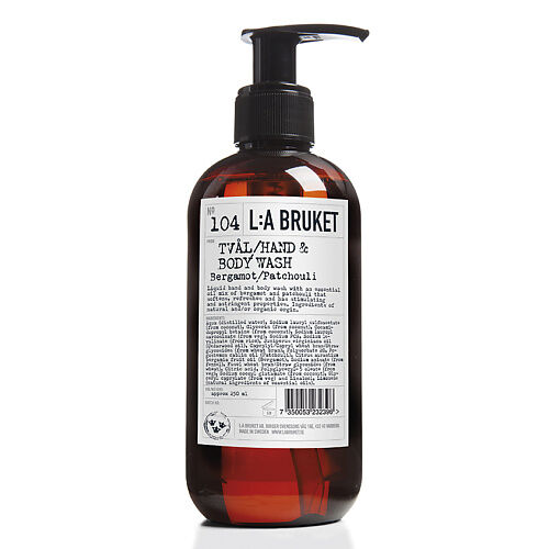 LA BRUKET Жидкое мыло для тела № 104 BERGAMOT/PATCHOULI Tval/Hand & Body Wa LAB010553 фото 1