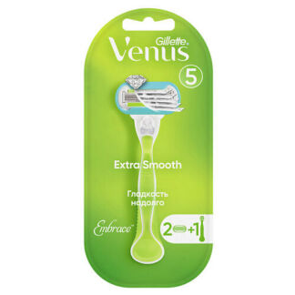 GILLETTE Бритва с 2 сменными кассетами VENUS Embrace