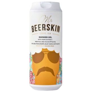 BEERSKIN Гель для душа с пивными экстрактами, освежающий Mr Beerskin Cool U