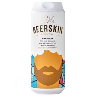 BEERSKIN Шампунь с пивными экстрактами, бодрящий Mr Beerskin Energizing Sha