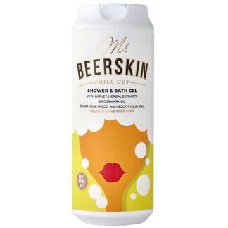 BEERSKIN Гель для душа с пивными экстрактами, расслабляющий Ms Beerskin Chi
