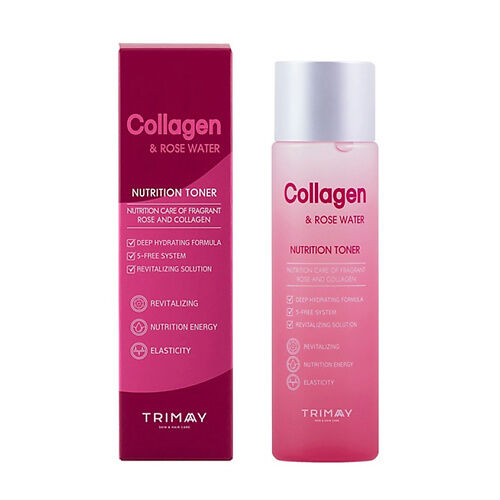 Тонер для кожи лица с коллагеном и розовой водой/Collagen & Rose Water Nutr MPL104797 фото 1