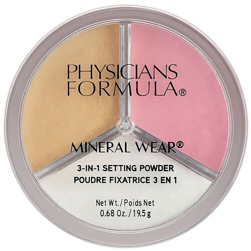 Пудра рассыпчатая 3 в 1 Mineral Wear 3-in-1 Setting Powder PHF006964 фото 1