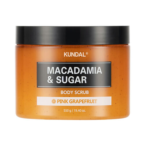 KUNDAL Скраб для тела Розовый грейпфрут Macadamia & Sugar Body Scrub KDL000051 фото 1