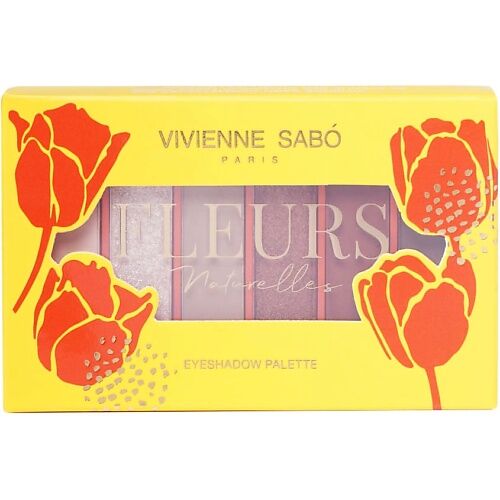 VIVIENNE SABO Палетка теней для век Fleurs naturelles TULIPE VIV999357 фото 1