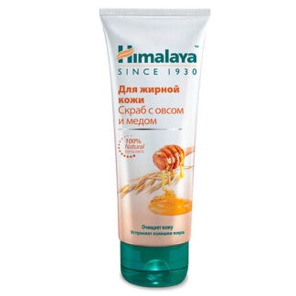 HIMALAYA SINCE 1930 Скраб для лица для жирной кожи с овсом и медом