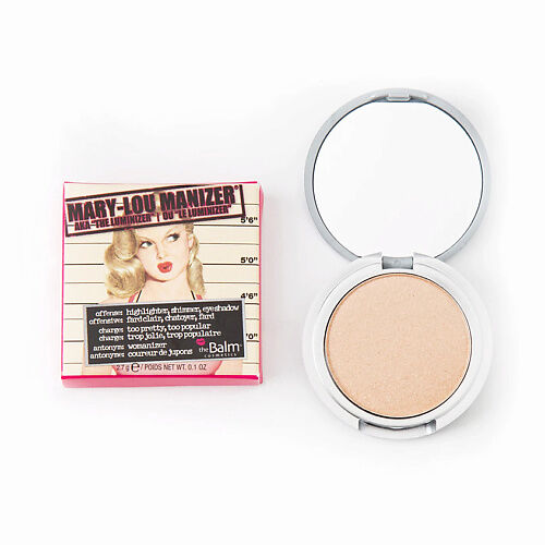 THEBALM Хайлайтер Mary Lou Manizer в дорожном формате TBL814761 фото 1