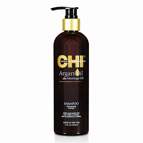 CHI Шампунь с маслами арганы и моринги Argan Oil Shampoo CHIHIAS12 фото 1