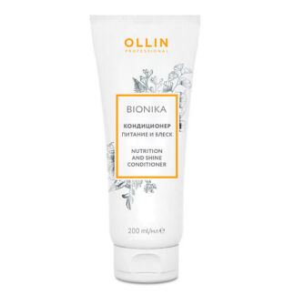 OLLIN PROFESSIONAL Кондиционер «Питание и блеск» OLLIN BIONIKA