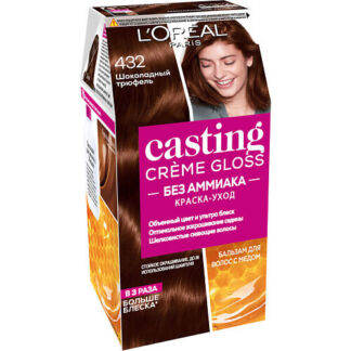 L'ORÉAL PARIS Стойкая краска-уход для волос "Casting Creme Gloss" без аммиа