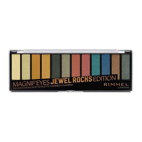 RIMMEL Палетка из 12 оттенков для век Magnifeyes Palette RIM754009 фото 1