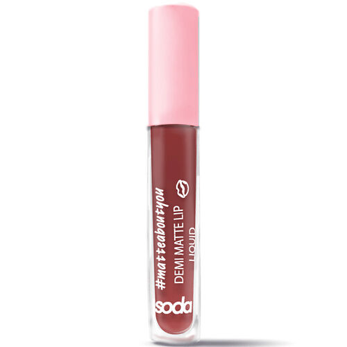 Жидкая матовая помада SODA DEMI MATTE LIP LIQUID SOD325006 фото 1