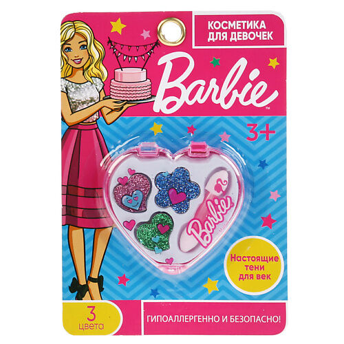 МИЛАЯ ЛЕДИ Косметика для девочек Barbie тени, Сердце MPL005367 фото 1