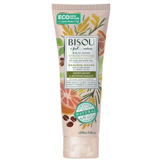 BISOU Бальзам-маска для ослабленных и ломких волос Укрепление и Антиоксидан